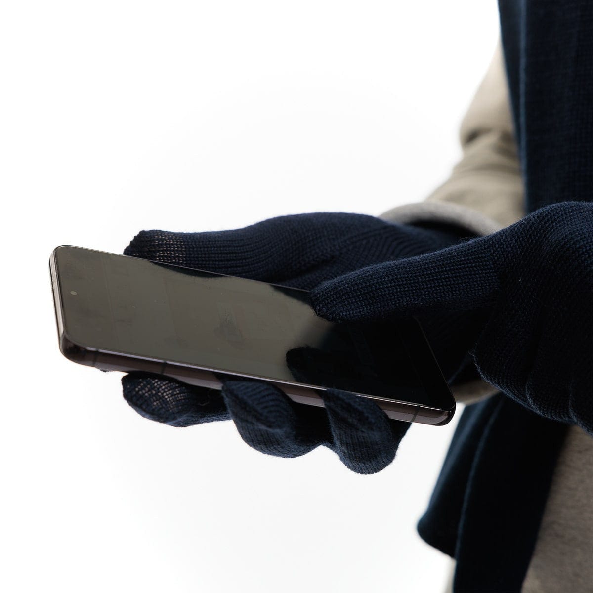 gants tactile pour homme et femme en laine made in France