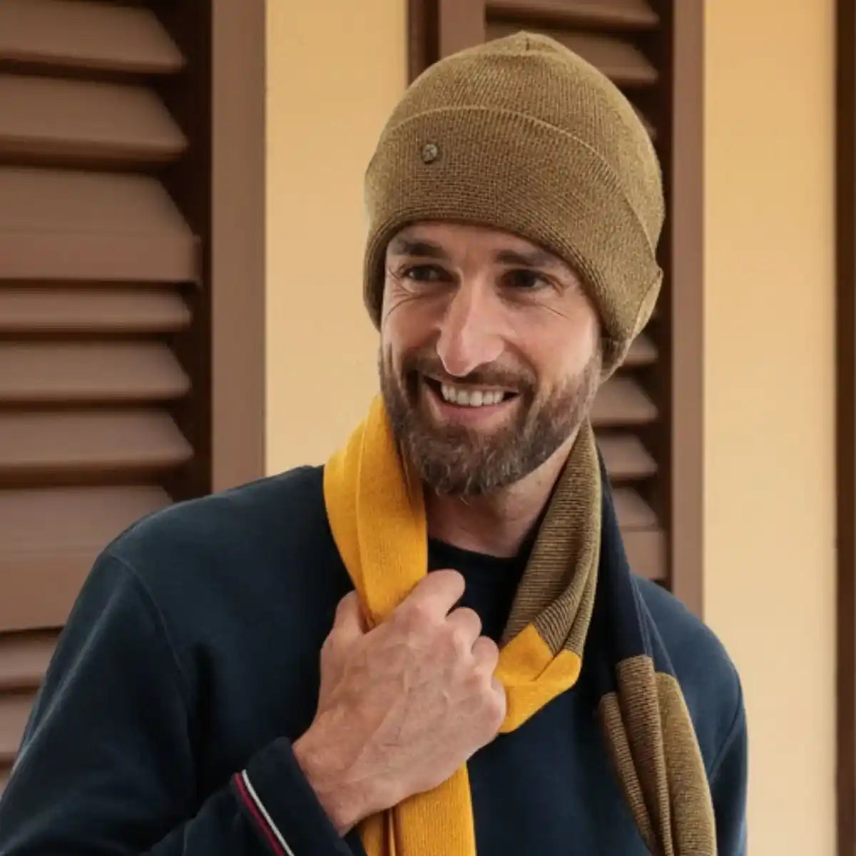 Bonnet tournesol homme