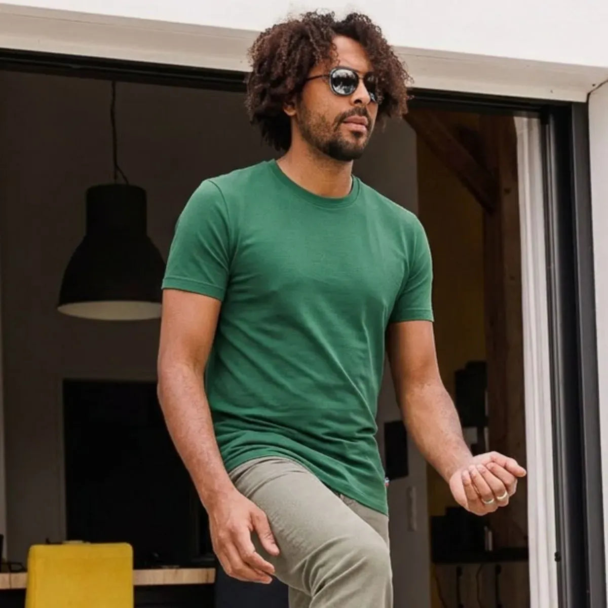 T-shirt Homme Vert | PALABA TEMP