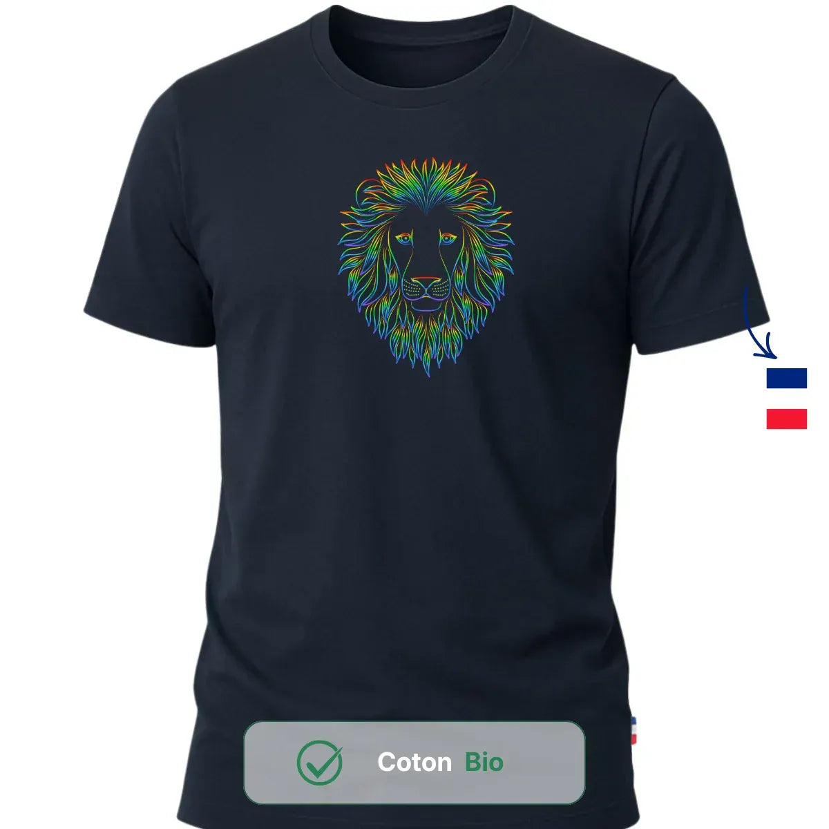 T-shirt Homme Bleu | Lion