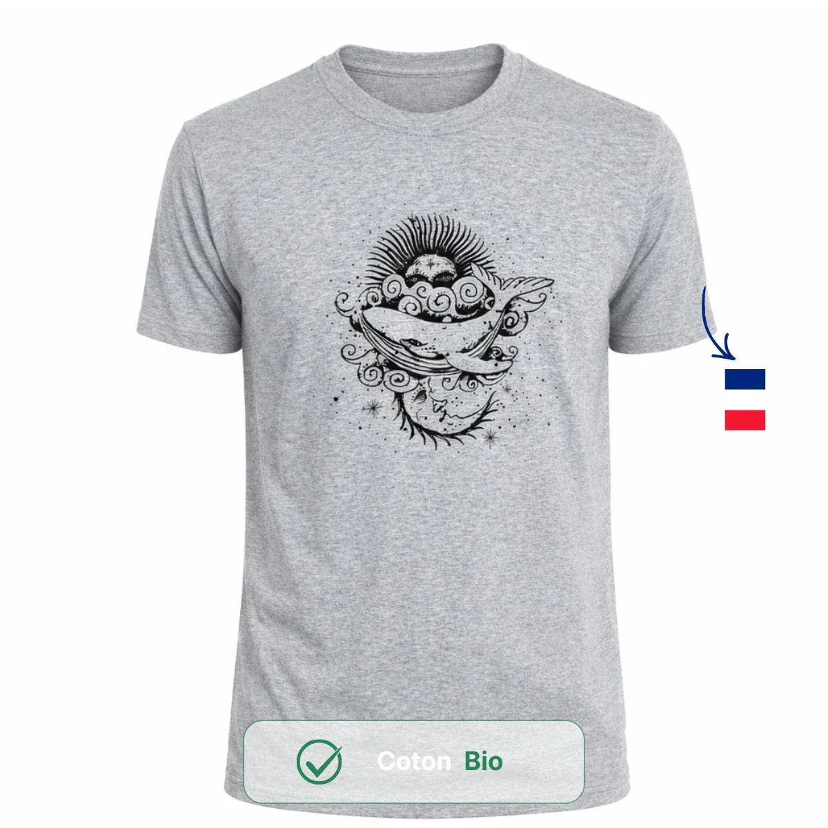 T-shirt Homme gris | Les Eléments