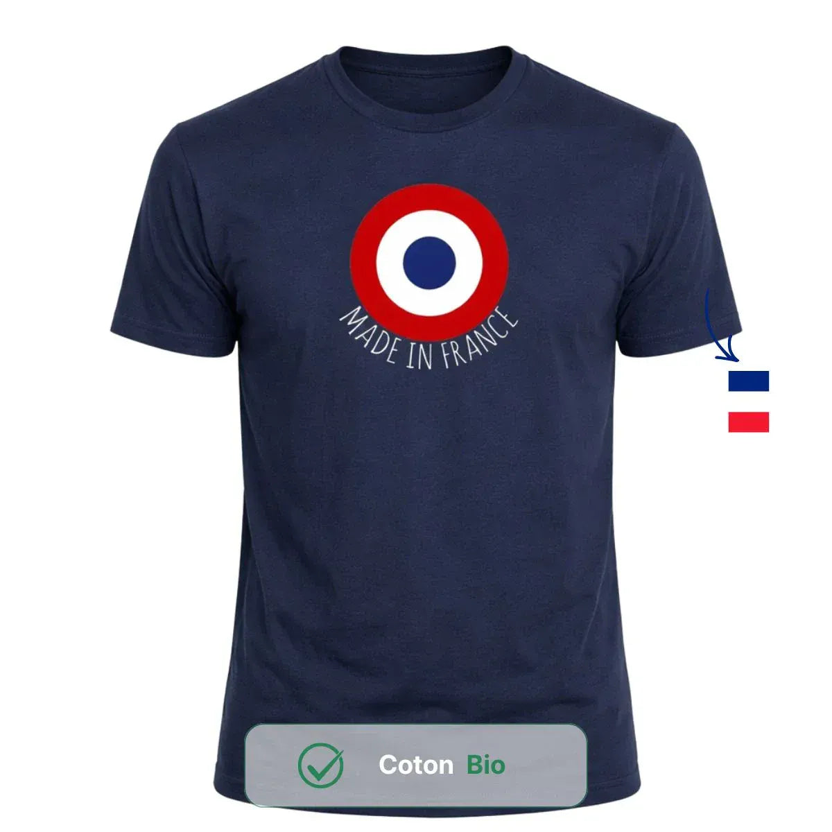 T-shirt Homme bleu | La cocarde