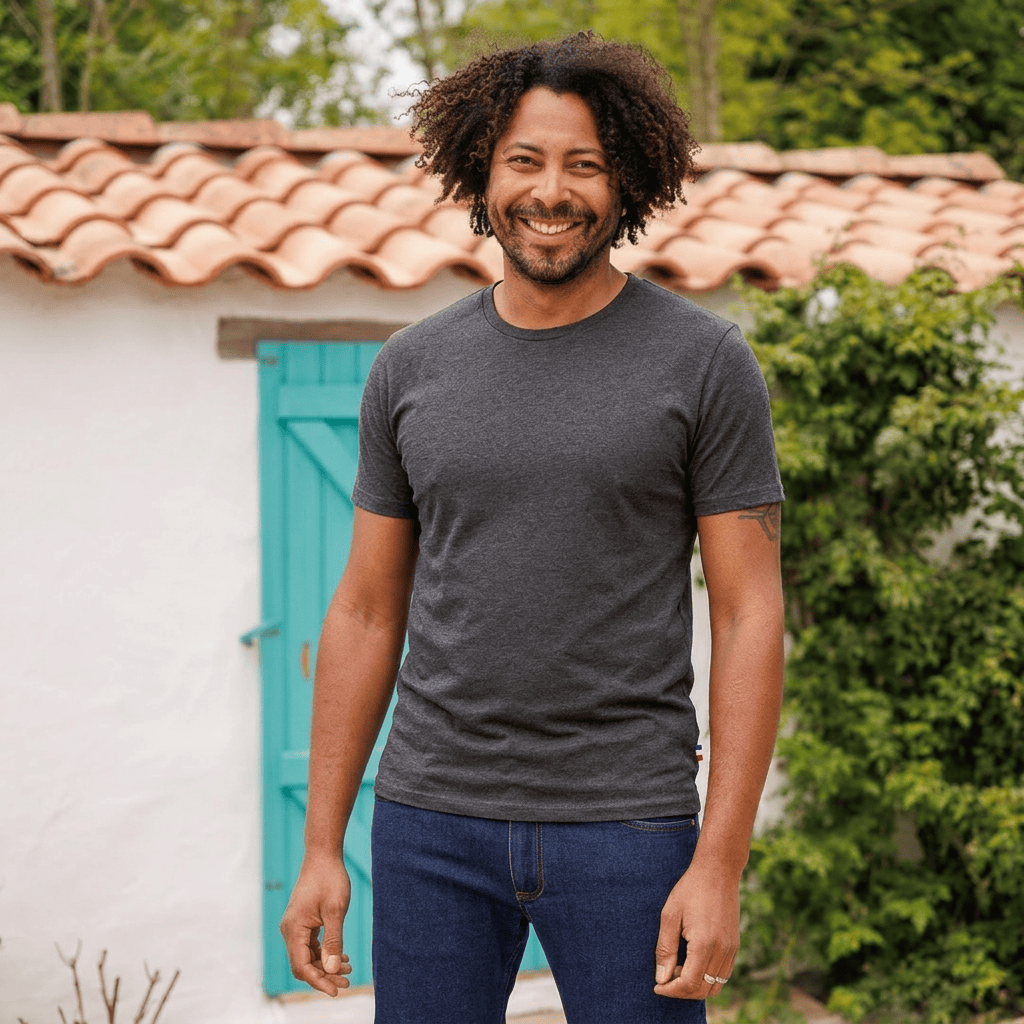 T-shirt Homme Anthracite | PALABA TEMP