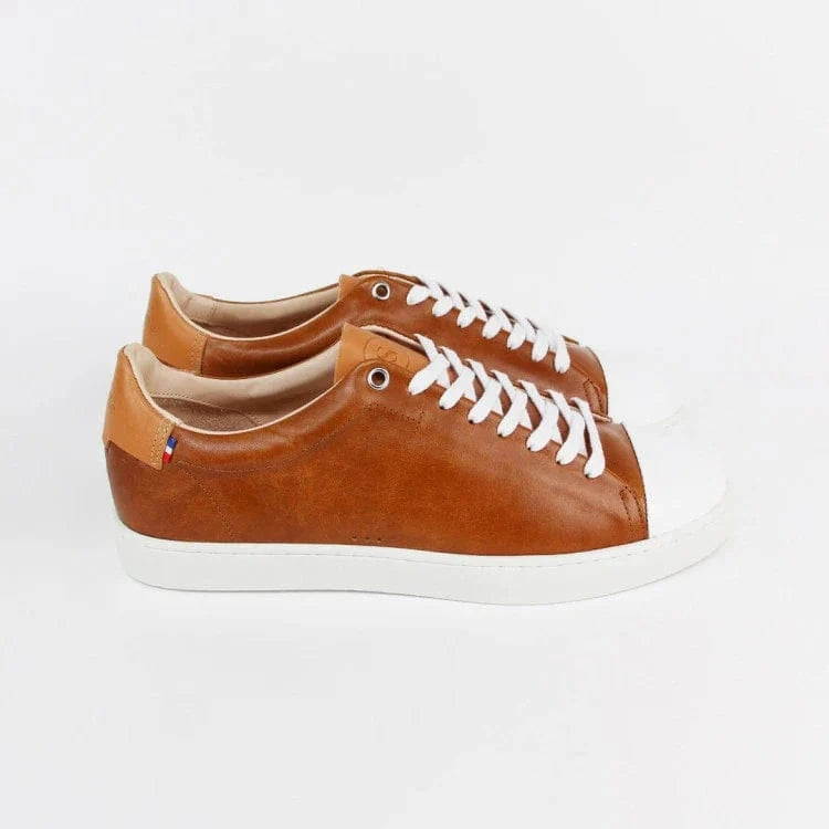 Basket française Abelia Camel