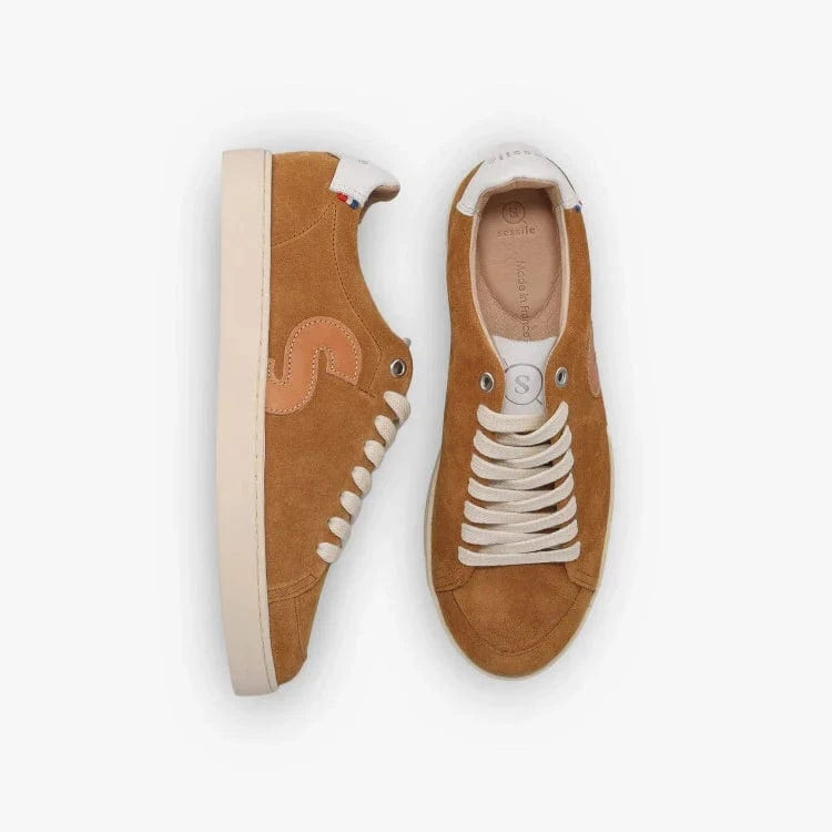 Basket française Dahlia Camel