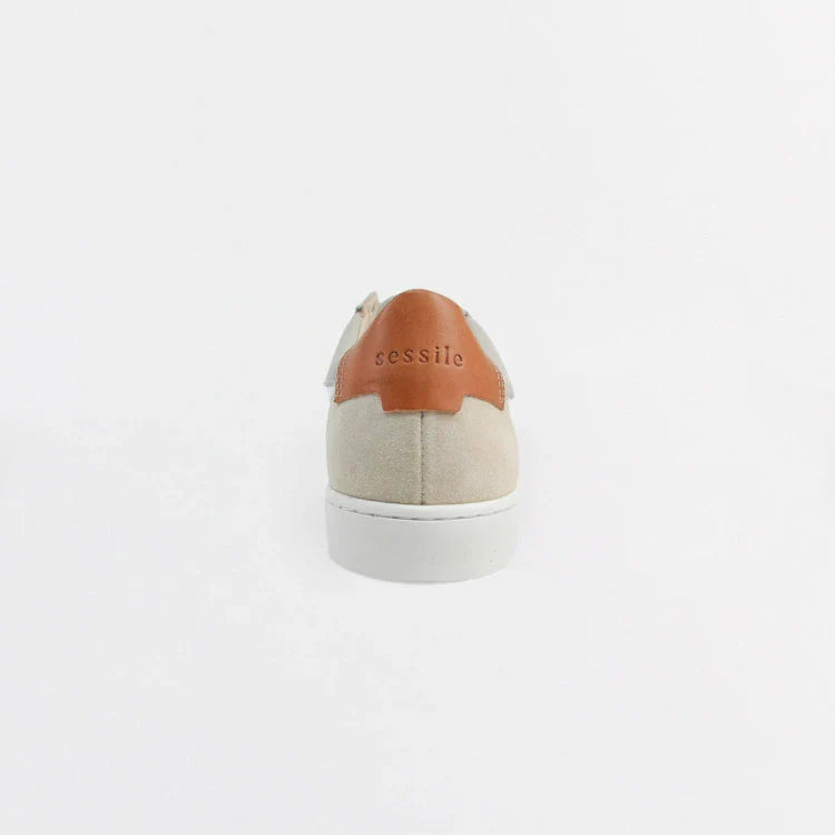Basket française Hiba Blanc Beige