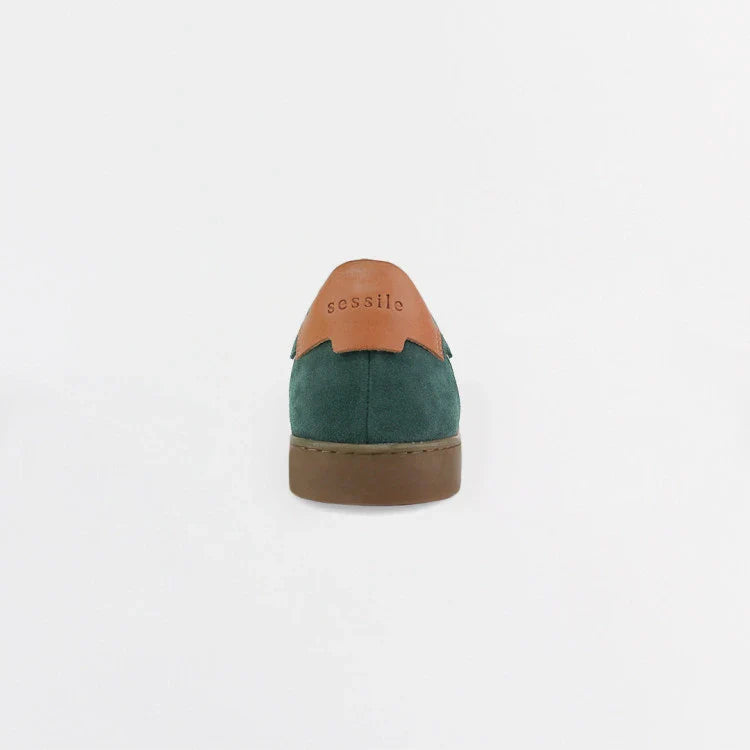 Basket française Hiba Crème Vert