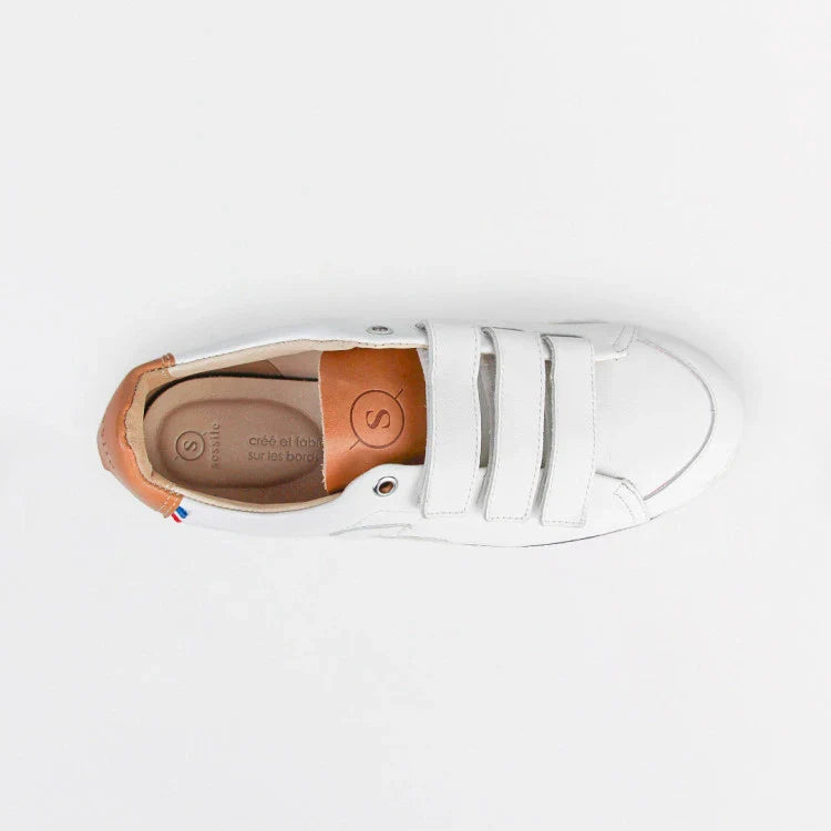 Basket française Spiréa Blanc