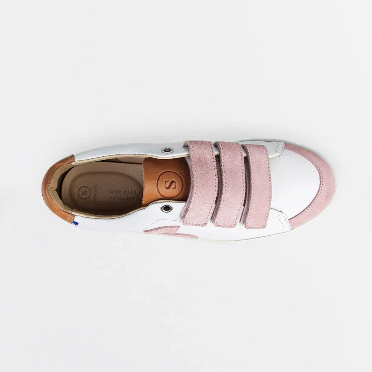 Basket française Spiréa Blanc Rose