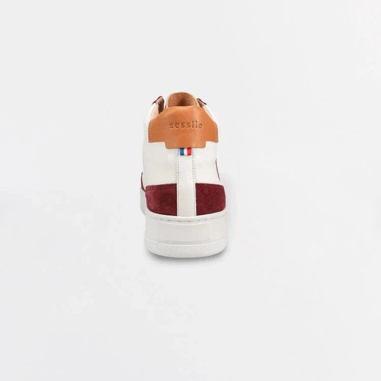 Basket française Sureau Blanc Bordeaux