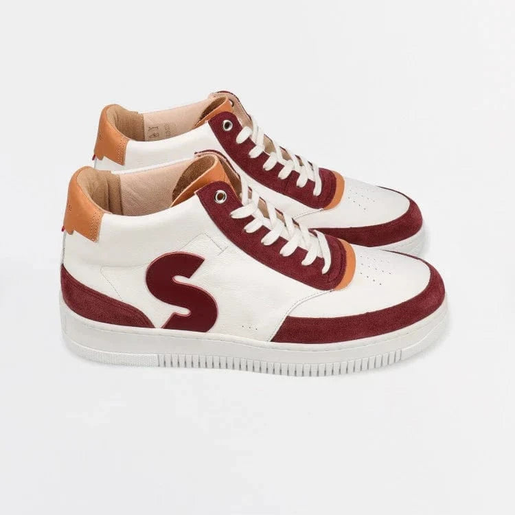 Basket française Sureau Blanc Bordeaux