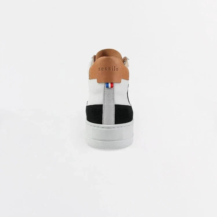 Basket française Sureau Blanc Noir