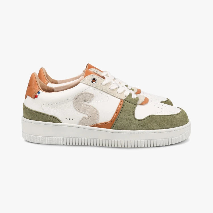 Basket Belis Blanc Sauge