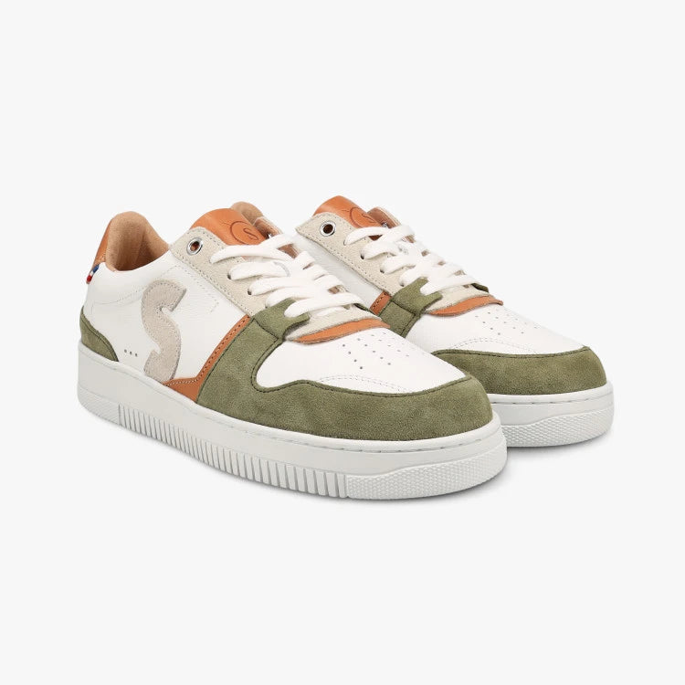 Basket Belis Blanc Sauge