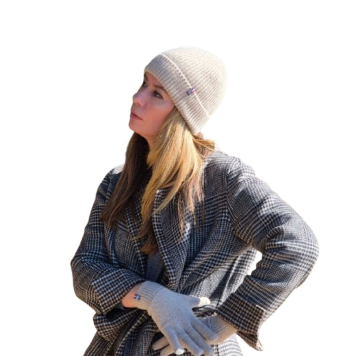 Bonnet Femme Beige