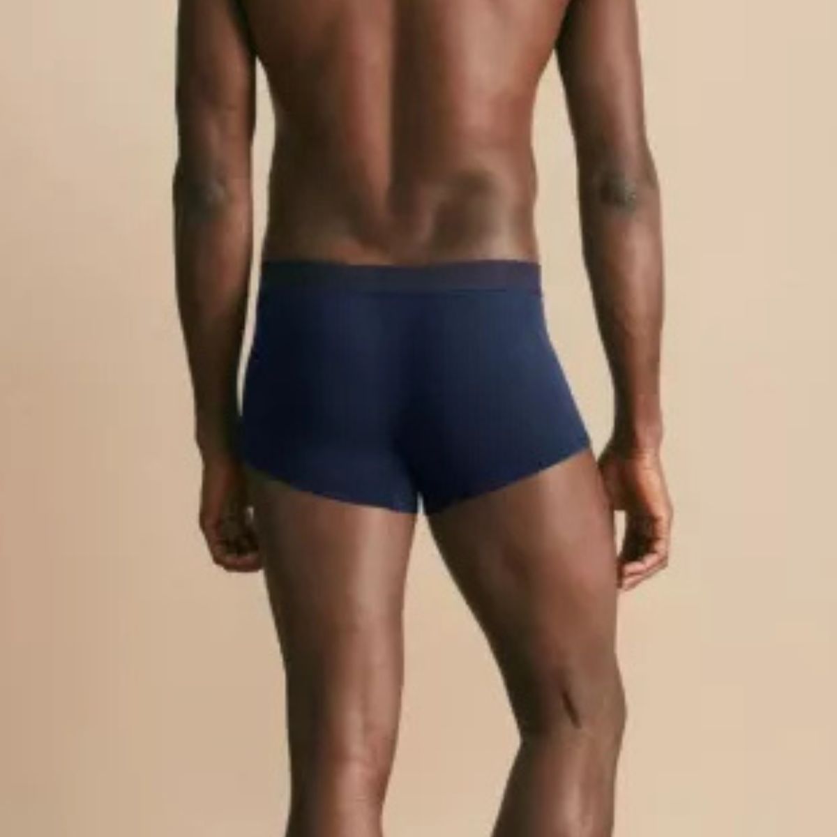 LOT DE 3 BOXERS COULEUR BLEU MARINE MADE IN FRANCE EN COTON BIO