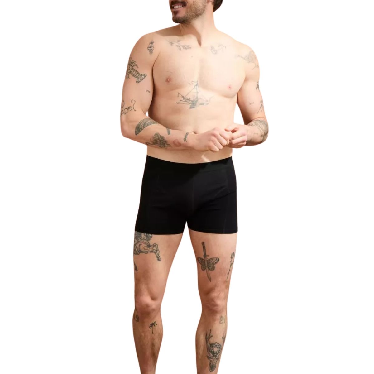Boxer modal noir