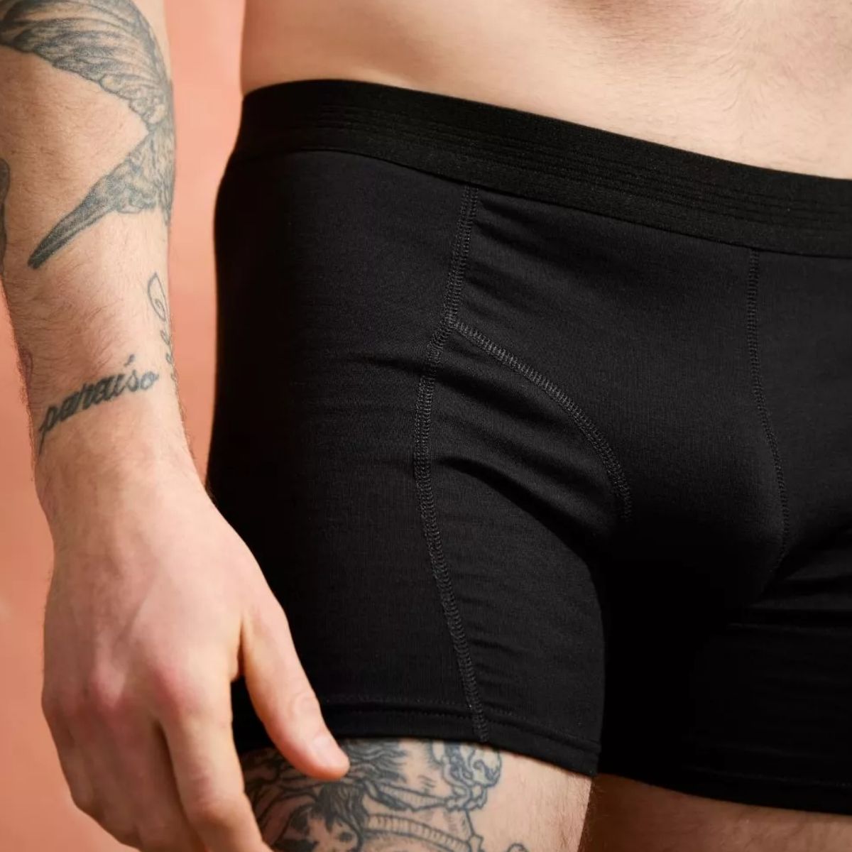 Boxer modal noir