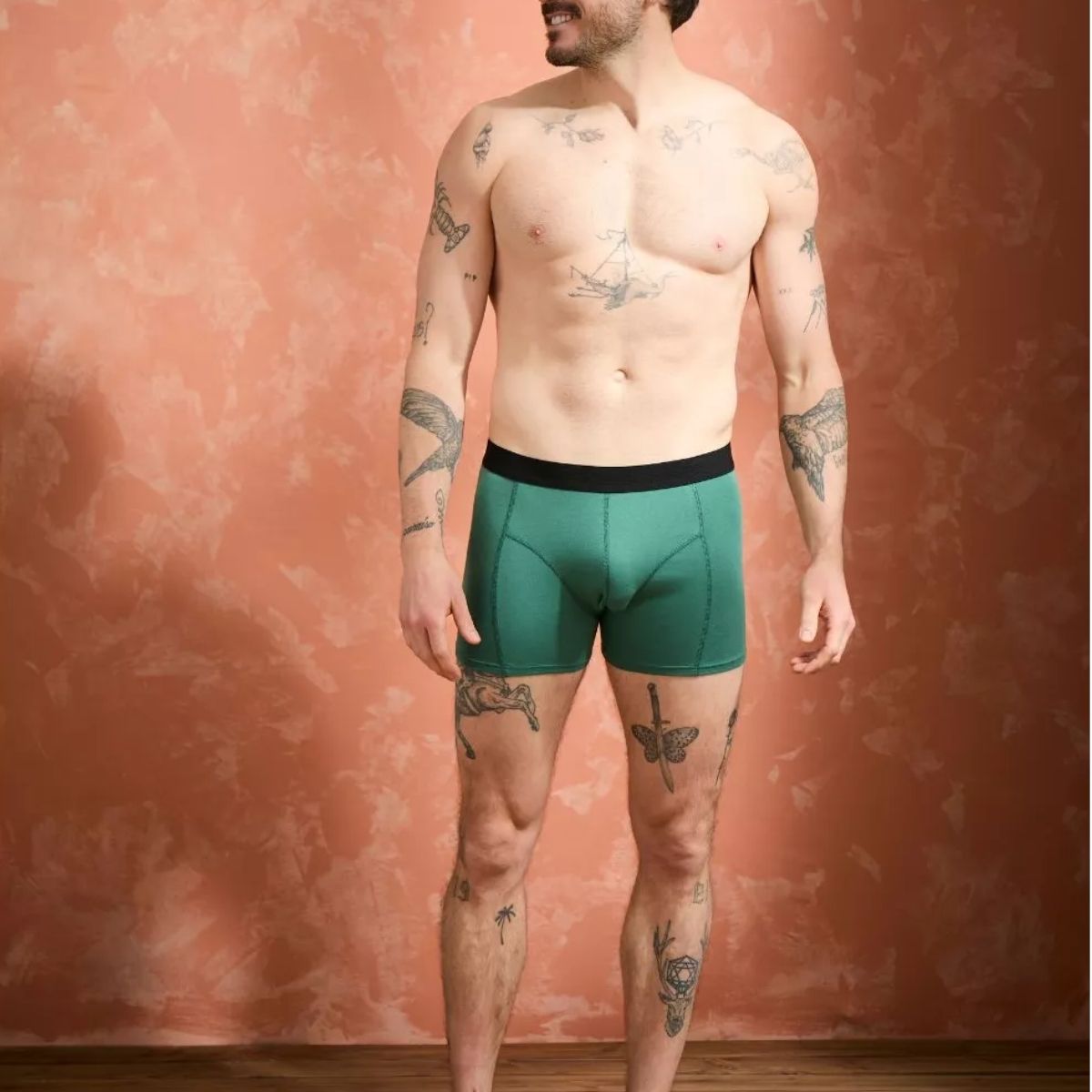 Boxer modal vert
