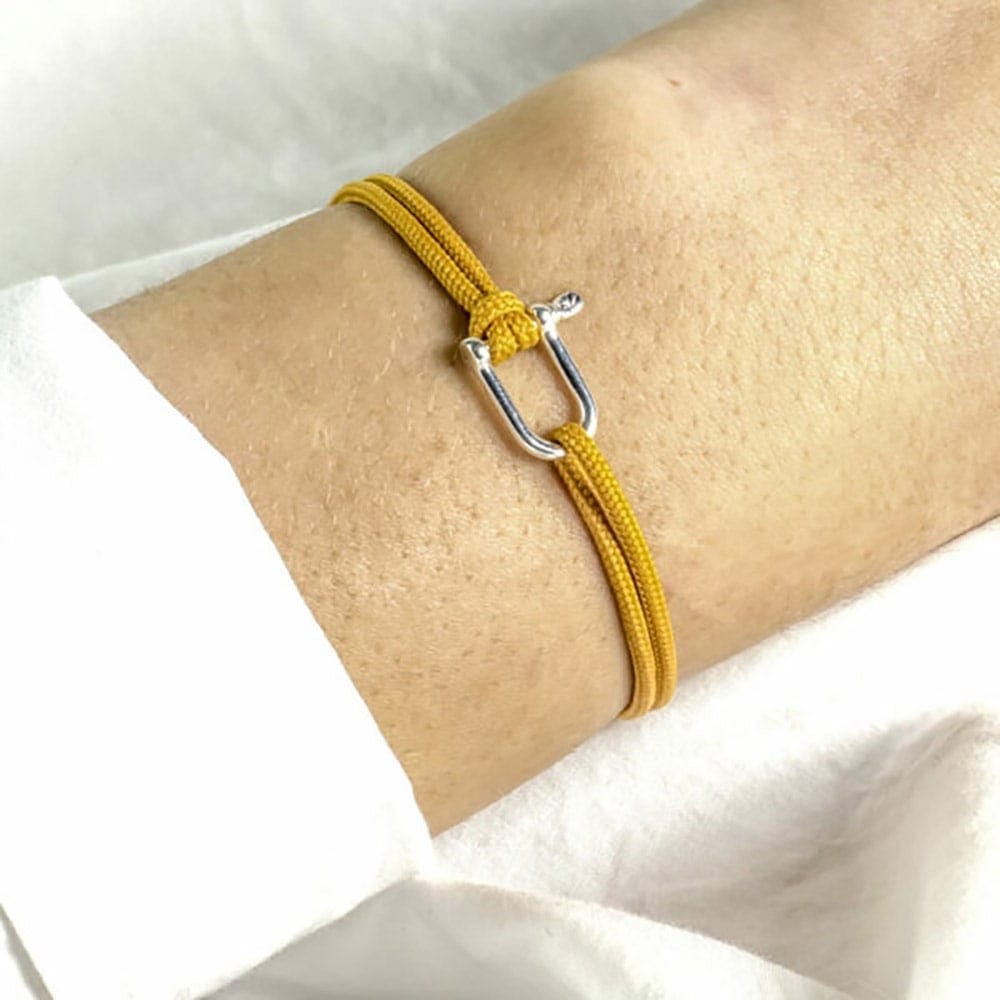Bracelet femme - moutarde