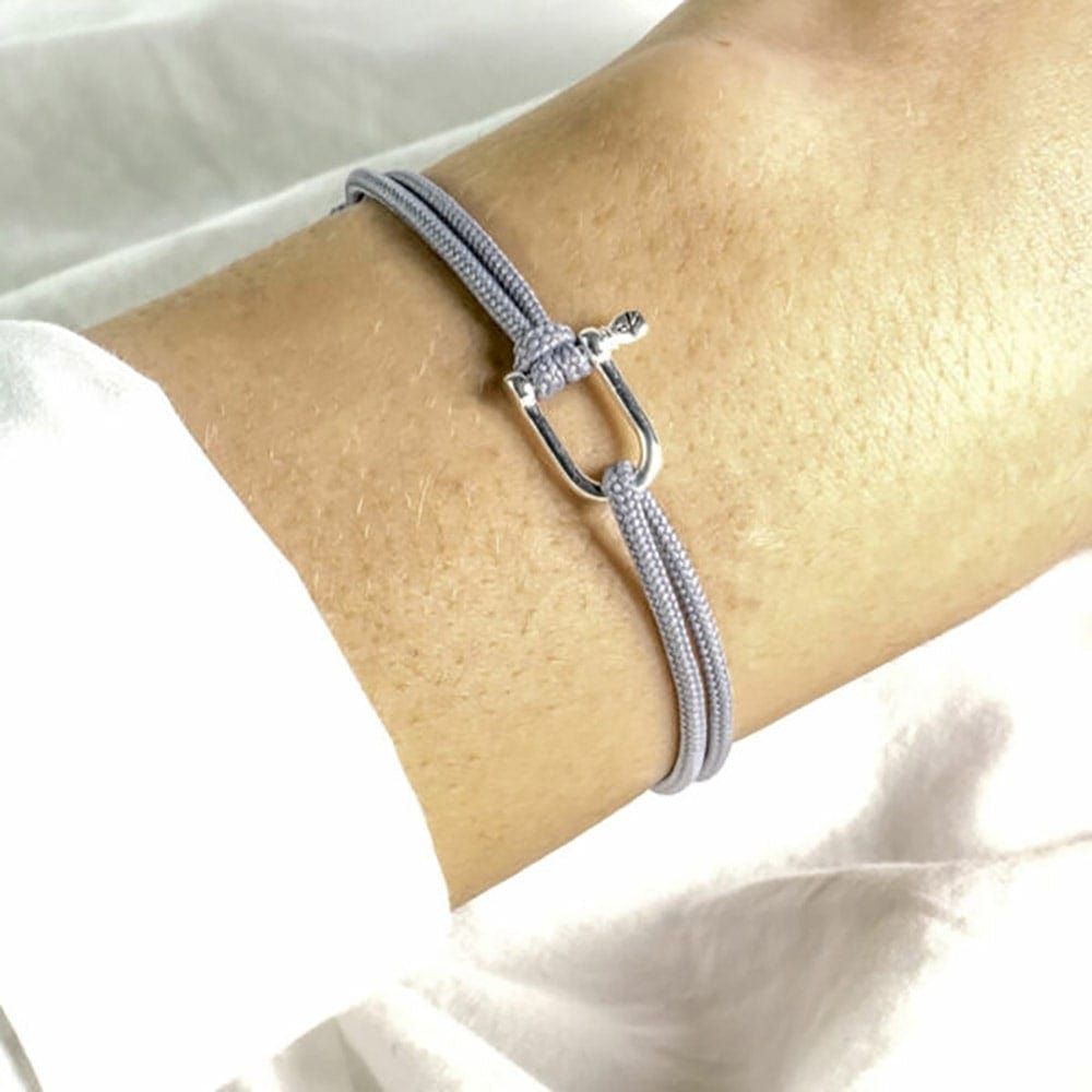 Bracelet Ambre - gris