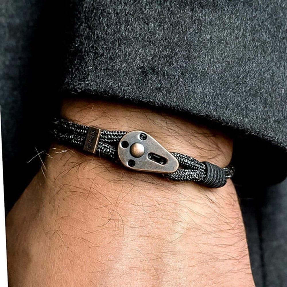 Bracelet Black Tusk - noir / blanc