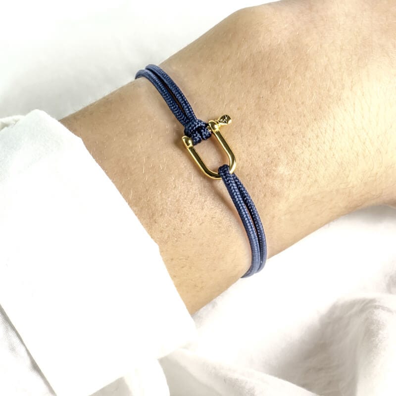 Bracelet Jade - bleu