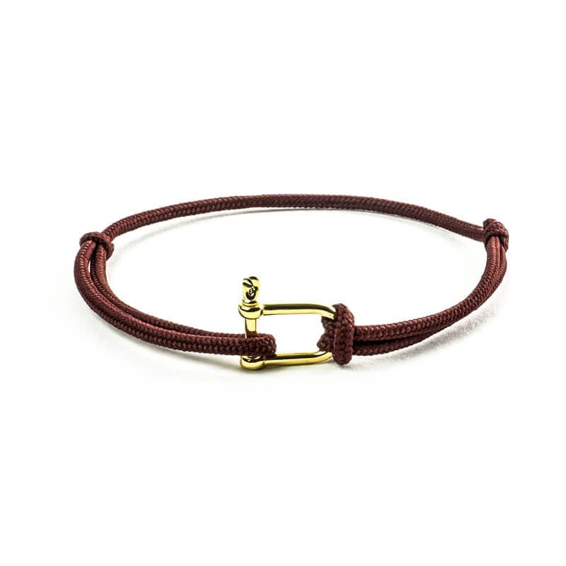 Bracelet Léa - Aubergine