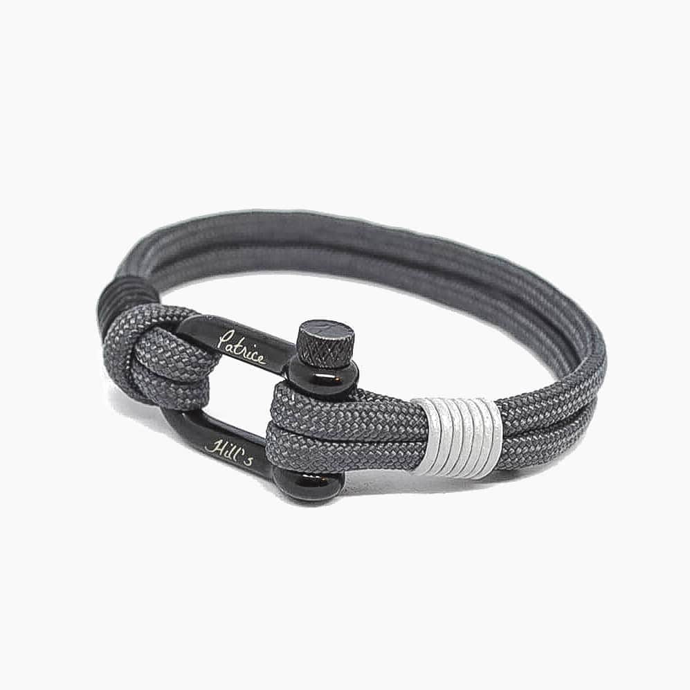 Bracelet mixte anthracite