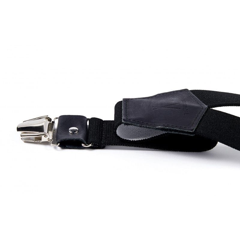 Bretelle large homme Noire
