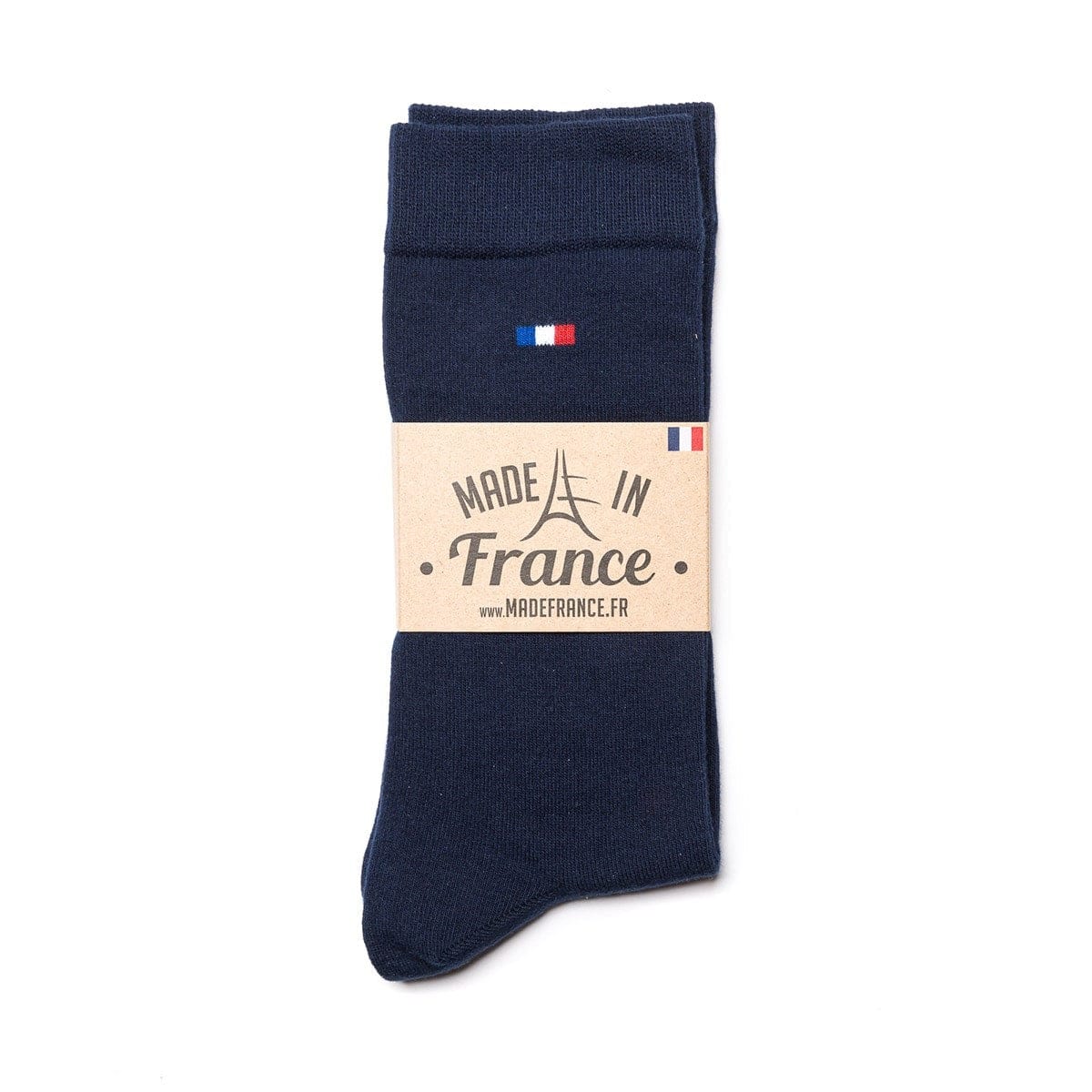 chaussettes pour homme bleu marine mi haute