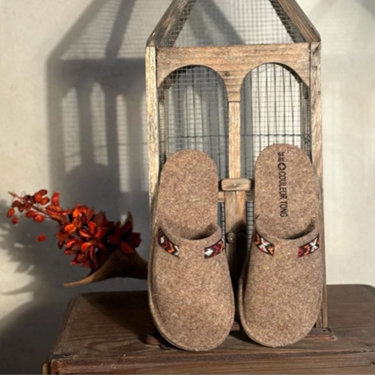 Chausson français Brun