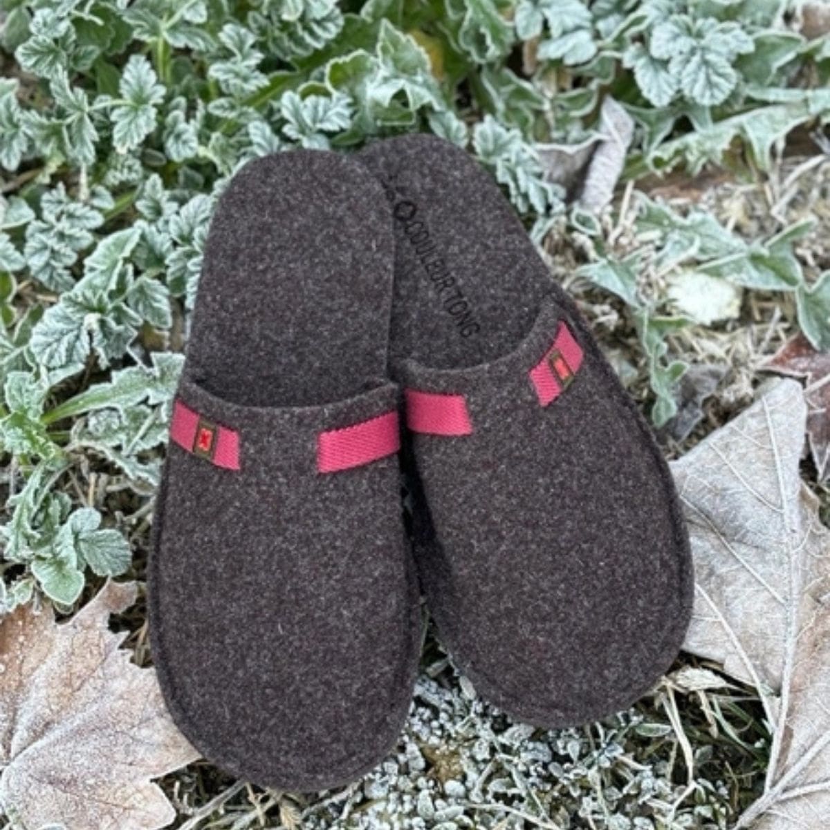 Chausson français gris Anthracite