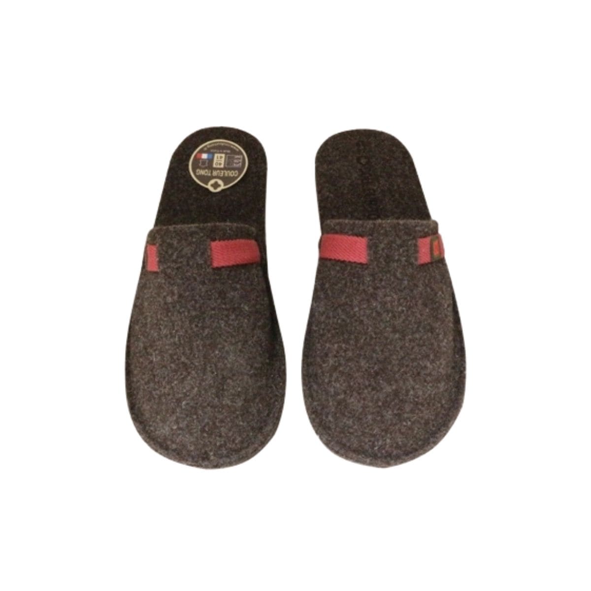 Chausson français gris Anthracite