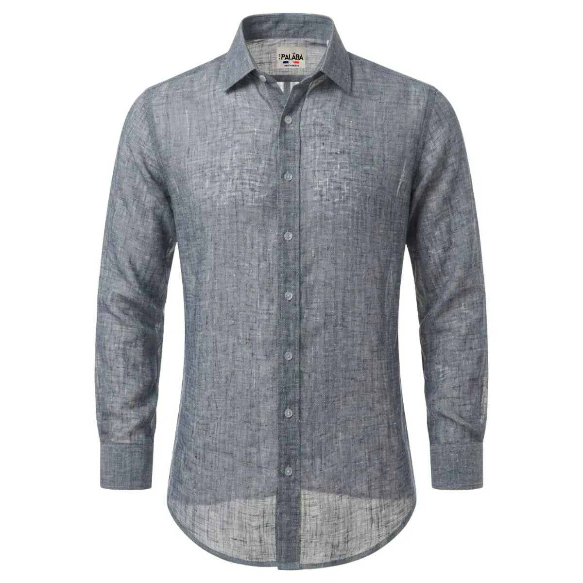 CHEMISE EN LIN BLEU | DENIM - Chemise française