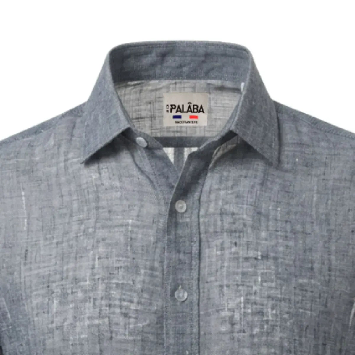 CHEMISE EN LIN BLEU | DENIM TEMP - Chemise française