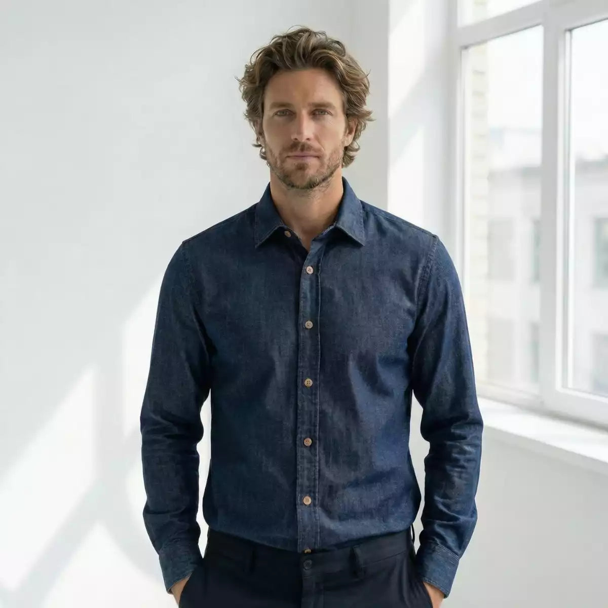 Chemise homme jean - Chemises françaises