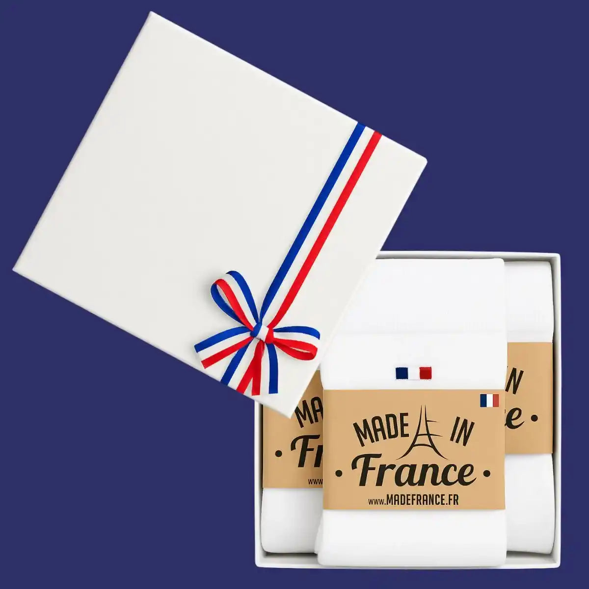 Coffret cadeau chaussettes | Blanche