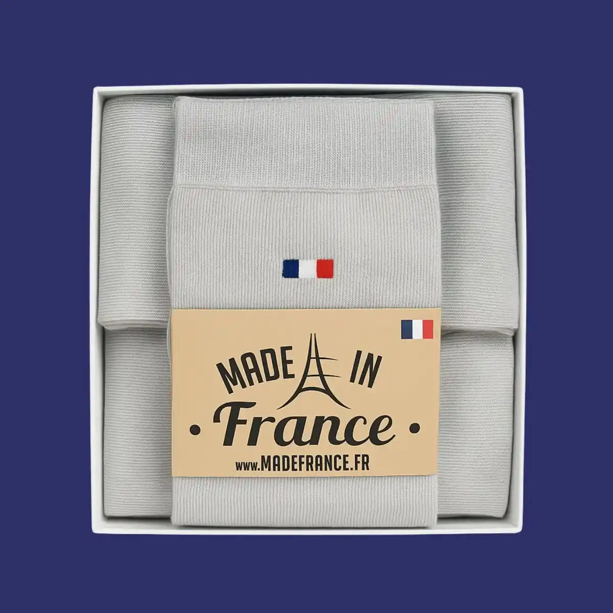 Coffret cadeau chaussettes | Grise