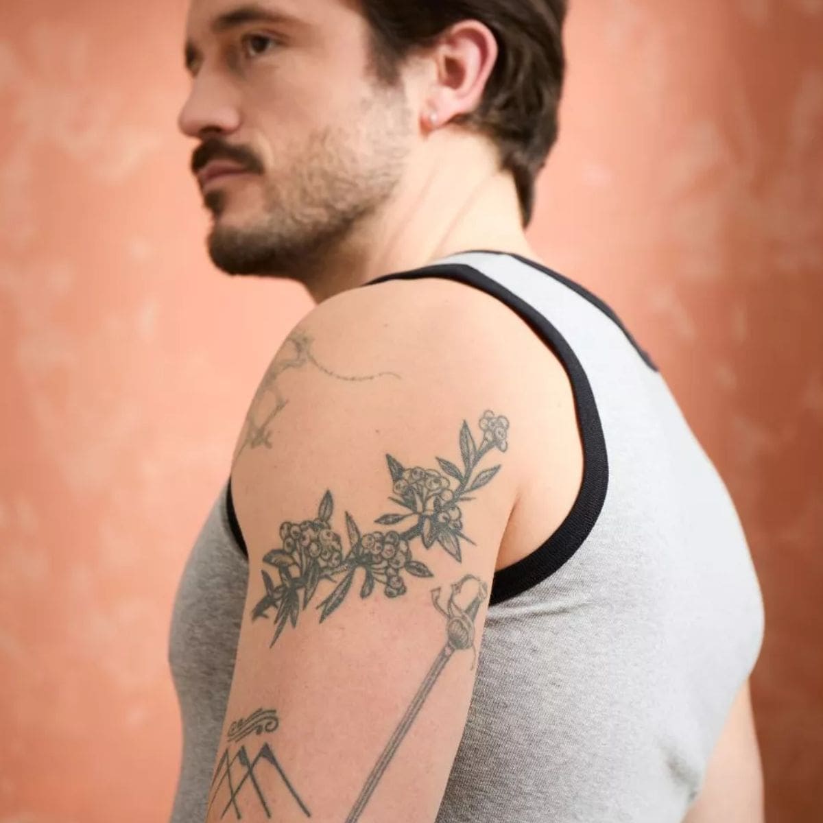 débardeur homme gris coton bio