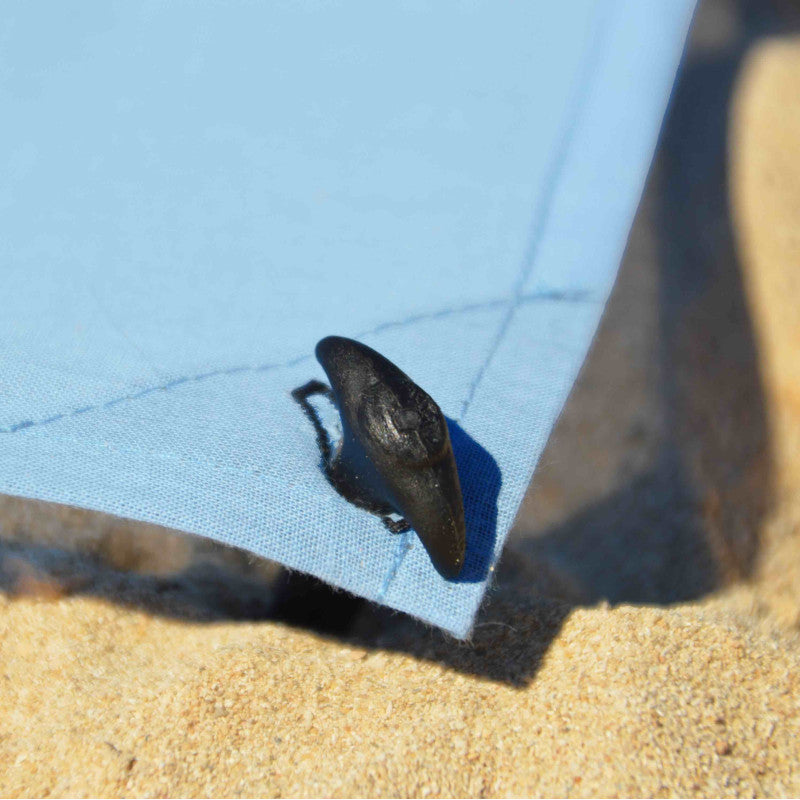 Drap de plage solo Bleu clair