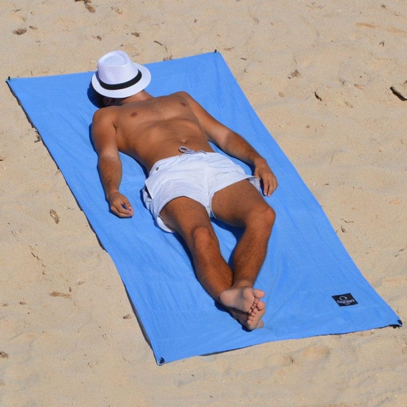 Drap de plage solo Bleu Saint Barth