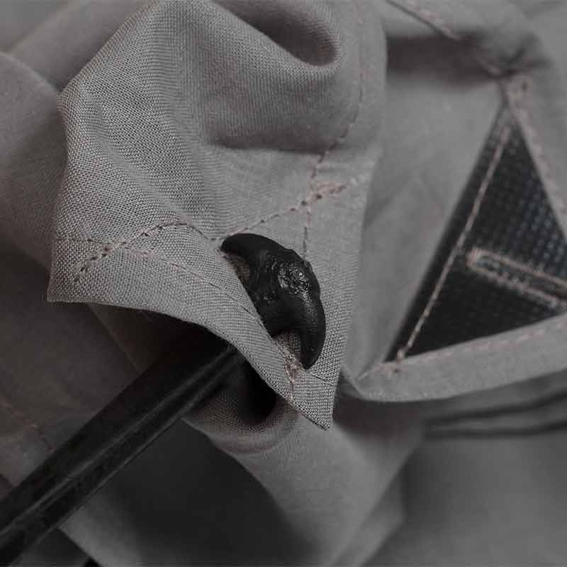 Drap de plage solo Gris