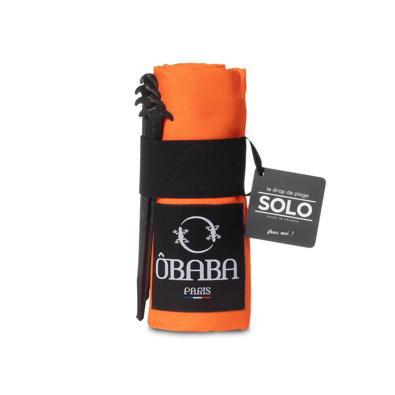 Drap de plage solo orange