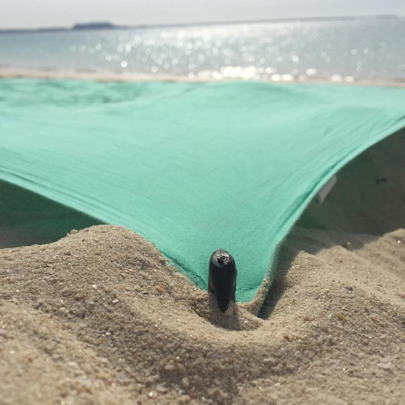 Drap de plage solo Turquoise