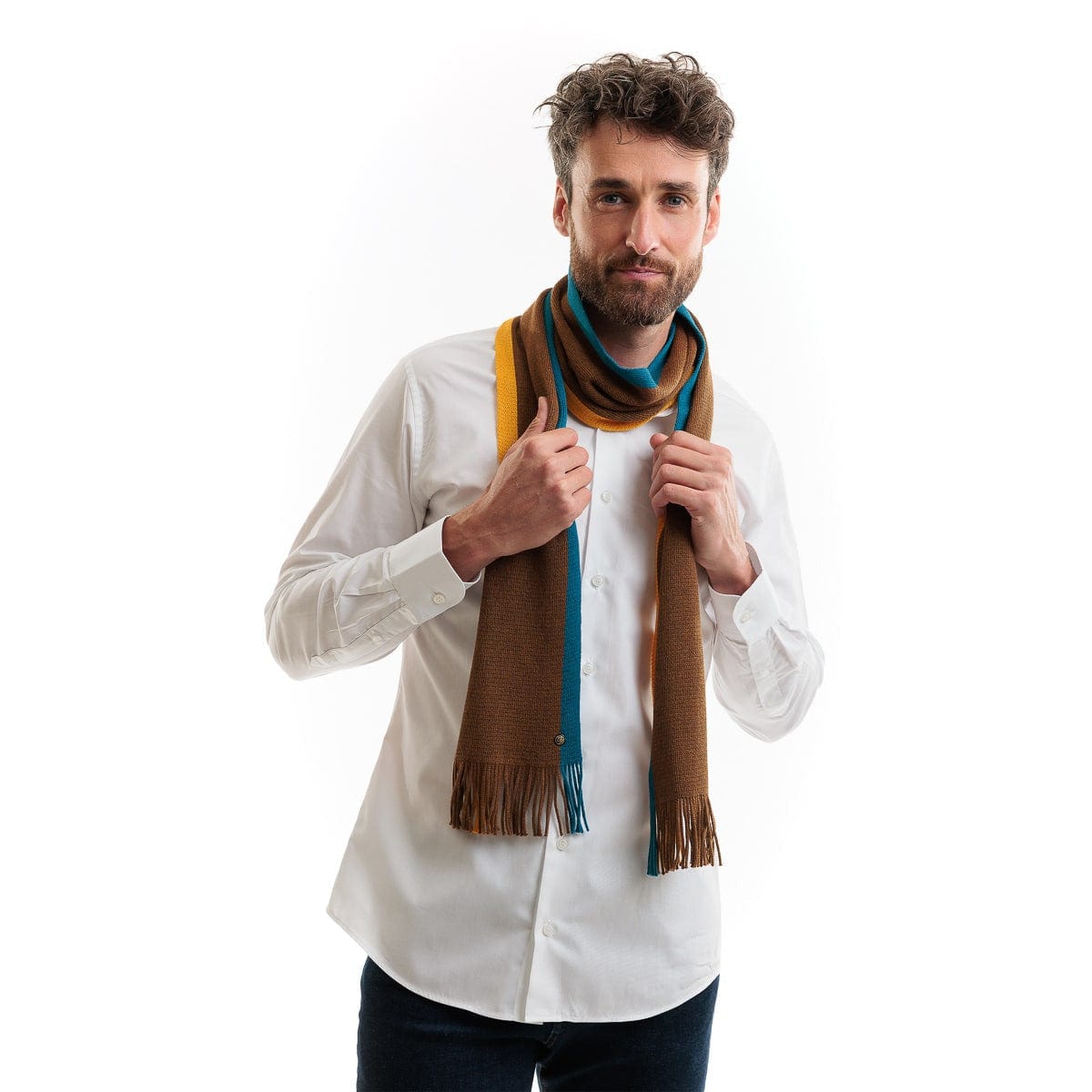 Echarpes pour homme bleu marine