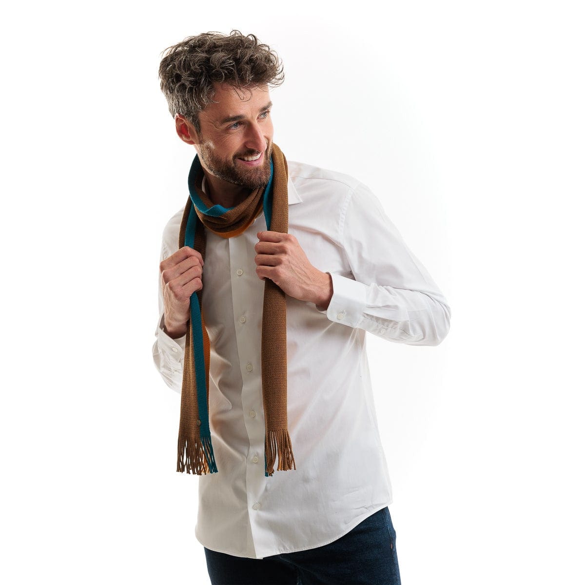 Echarpes pour homme bleu marine