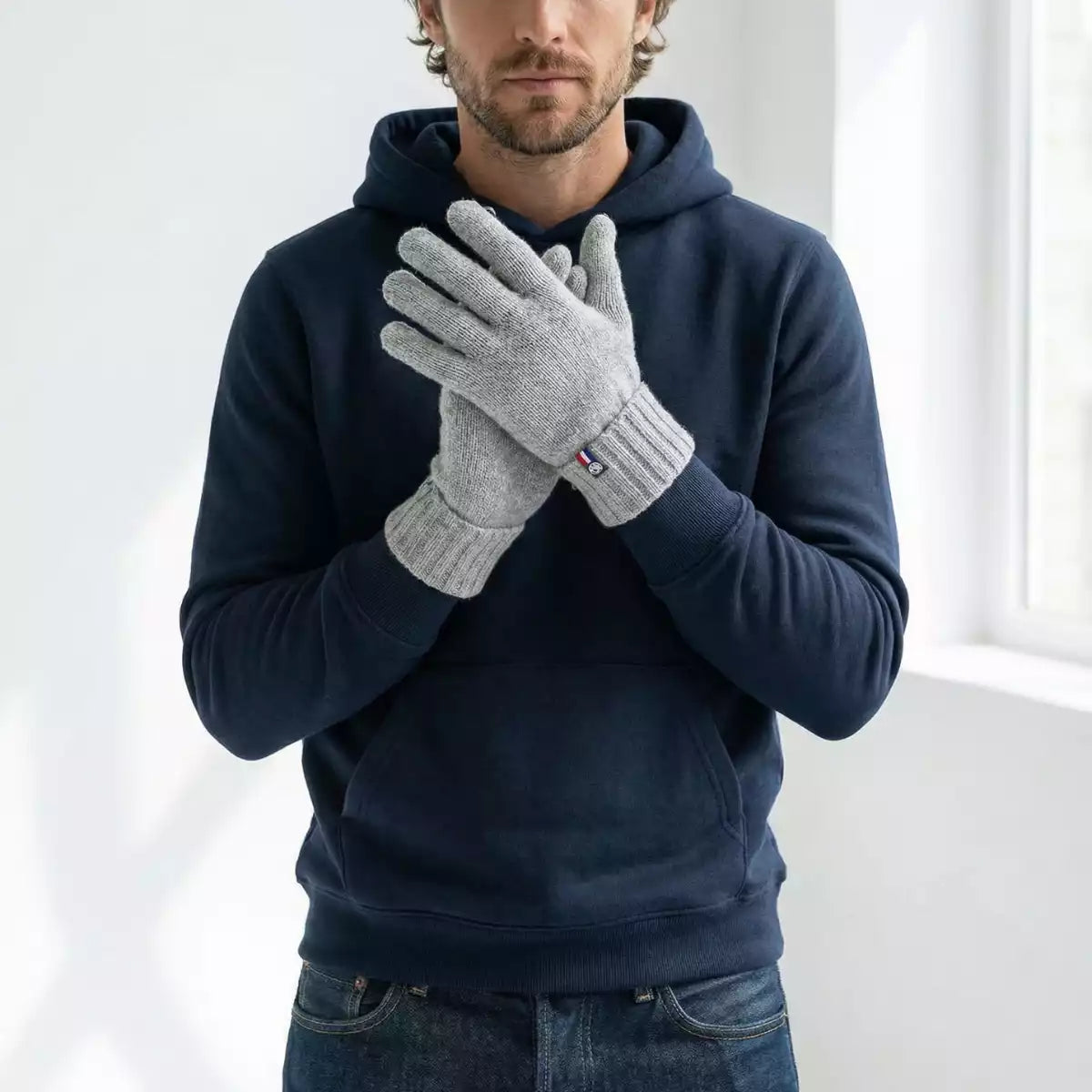 Gants cachemire homme