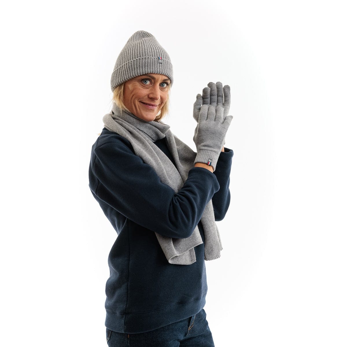 Gants tactiles femme en laine