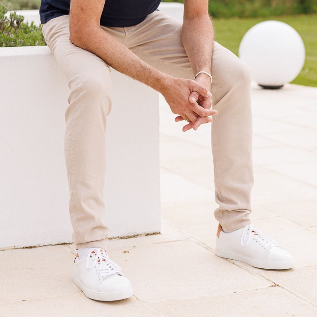 Jean français beige Homme